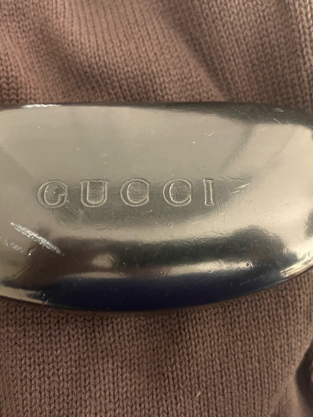 Gucci Brown Gradient Aviator Sunglasses with Gold Frame - Picture 2 of 8